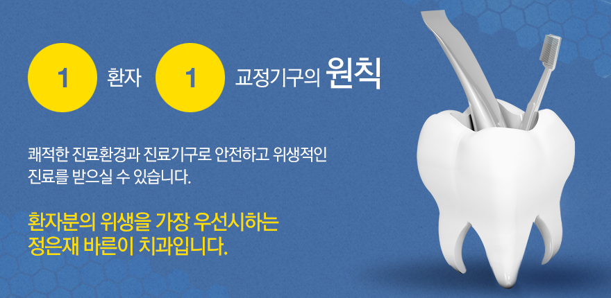 1환자 1교정기구의 원칙